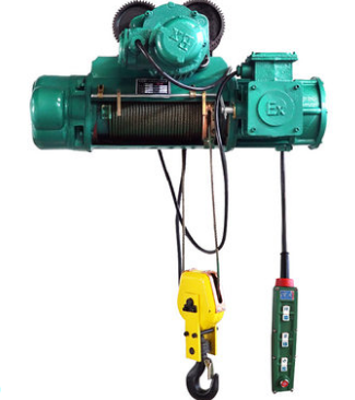 必須使用防爆鋼絲繩電動葫蘆的六大應(yīng)用環(huán)境