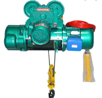 10噸鋼絲繩電動葫蘆安全將鏟運機拉出盲中