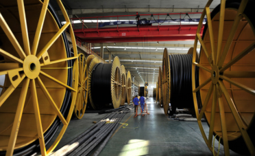 電纜廠生產車間
